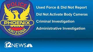 2 Phoenix police officers put on leave allegedly engaging in criminal conduct during traffic stop