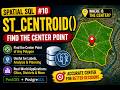 ST_Centroid() | How to Find the Center of a Polygon in PostGIS using ST_Centroid() | Spatial SQL #10