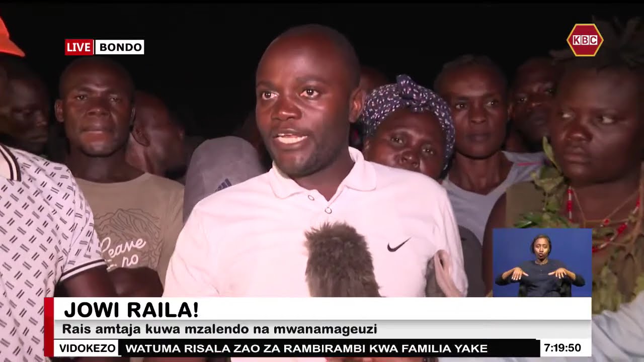 Wakazi wa Bondo waomboleza kifo cha Raila Odinga