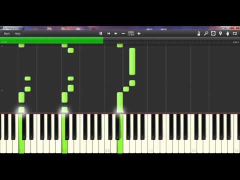 -Synthesia- Bad Lip Reading - Bushes Of Love Piano