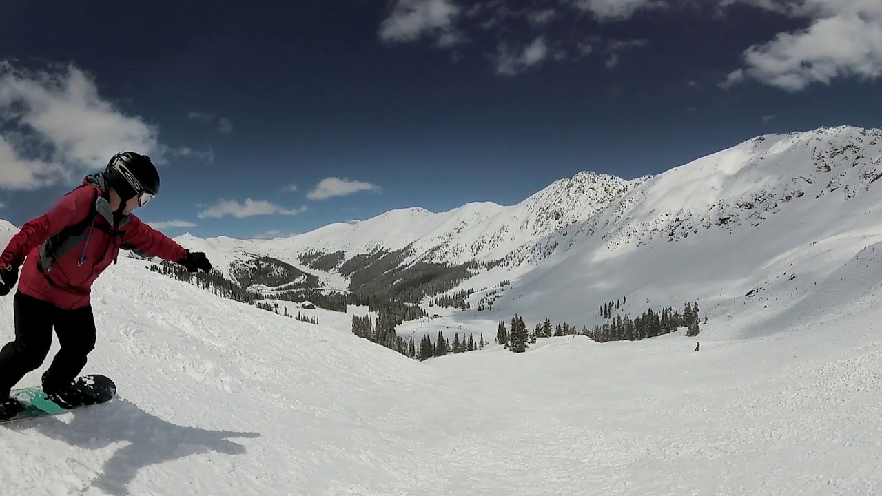 Rylo Camera snowboarding ABasin 4May2018 (360 view) YouTube