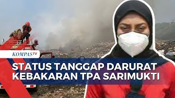 Kebakaran TPA Sarimukti Meluas hingga 19,5 Hektar, Helikopter BNPB akan Bantu Proses Pemadaman