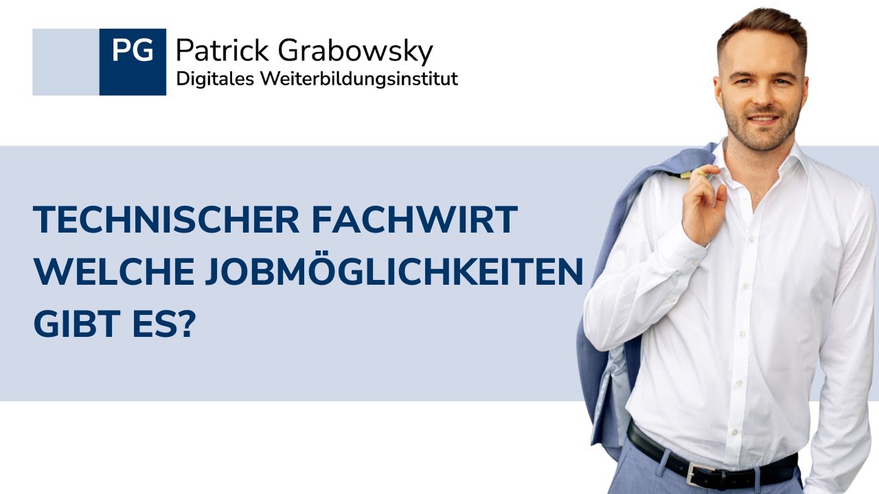 Welche Jobs kann man als Technischer Fachwirt (IHK) machen? - YouTube