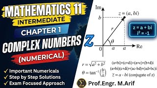  Mathematics 11, Intermediate, Chapter 1, Complex Numbers (Numerical) 