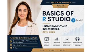 R Studio for Beginners | Merge & Analyze Real Data with Policy Researcher Dr. Andrea