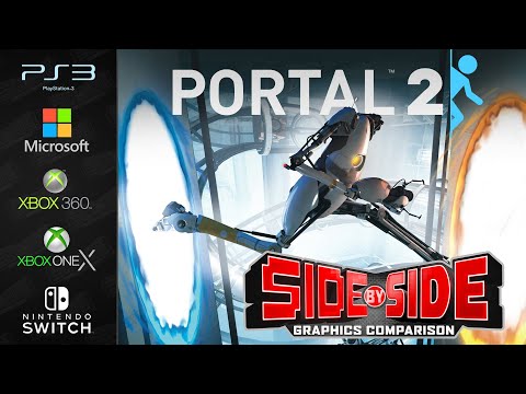Portal 2 | Graphics Comparison | Frame Rate | Side by Side