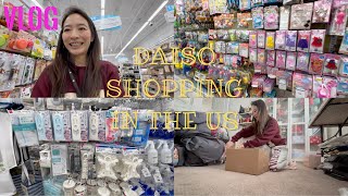 Vlog ❤️ Elaine Hau - Part 1: 🇯🇵 Daiso Shopping in the US  🇺🇸 與我一起包貨 UPS 📦 美國大創行街街 🛒 購物分享 🛍️ Kohl's
