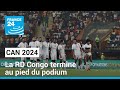 CAN 2024 : la RD Congo termine au pied du podium, barrée par l