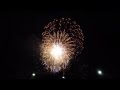 Nara prefecture in Japan. fire festival!!! 奈良県 第60回おんぱら祭奉納花火大会 フィナーレ