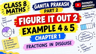 🔥 Class 8 Maths | Figure It Out 2 – Examples 4 & 5 | Fractions in Disguise | Ganita Prakash