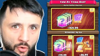 YENİ AY YILINA ÖZEL TEKLİFİ ALDIM !! Clash Royal 45