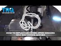 How to Replace ABS Wheel Speed Sensors 2013-2017 Honda Accord