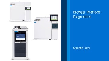 Agilent 8890 Browser Interface Diagnostics