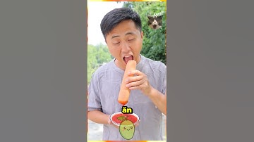 Xúc Xích Khổng Lồ 🥖 #shorts