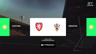 Czechia vs. Croatia  | UEFA World Cup Qualifiers 2026 | Full Match | FC 25 - PS5™[4K]