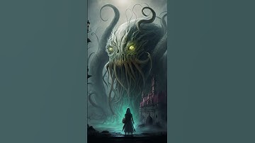 A Lovecraftian Fairytale , HP Lovecraft, AI art ,Midjourney, Horror ,Horror movies , Creepy,
