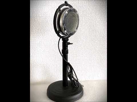 1950's Ring Mounted Astatic D104 Crystal Microphone