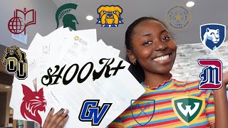 College Decision Reactions 2024 | $400K+ in Scholarships + Stats