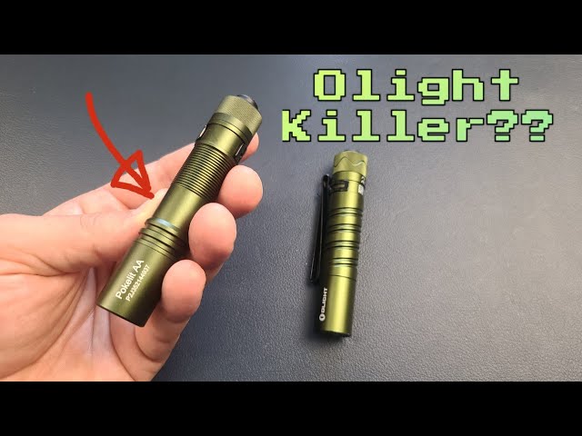 brightest olight 14500 flashlight hotspot 🔦 Acebeam Pokelit AA/14500 Review (compared to Olight I5R)
