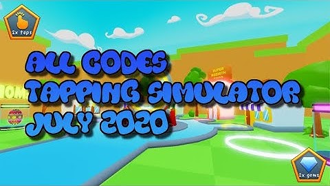 ALL NEW TAPPING SIMULATOR CODES  *Tapping Simulator* (Roblox Codes)