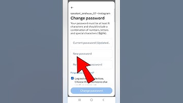 Instagram Password Change | How To Change Instagram Password  | #sorts #viral #trending #tech