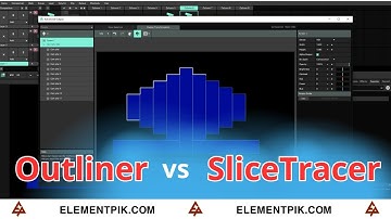 Hiệu ứng Outliner và SliceTracer trong Resolume Arena [ElementPik.com]