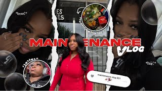 BACK TO SCHOOL MAINTENANCE VLOG 📕💋 || hair, nails, lashes, brows + more! | ADRIANA LASHAY