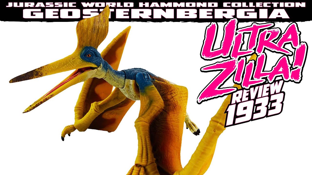 JURASSIC WORLD HAMMOND COLLECTION GEOSTERNBERGIA | Review 1933