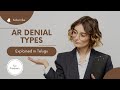 Types of Denials in AR Explained in Telugu | Medical Billing &amp; RCM Denials