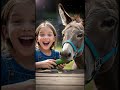 Donkey Eating Cucumber Donkey S Surprise Shorts Ai Funny 