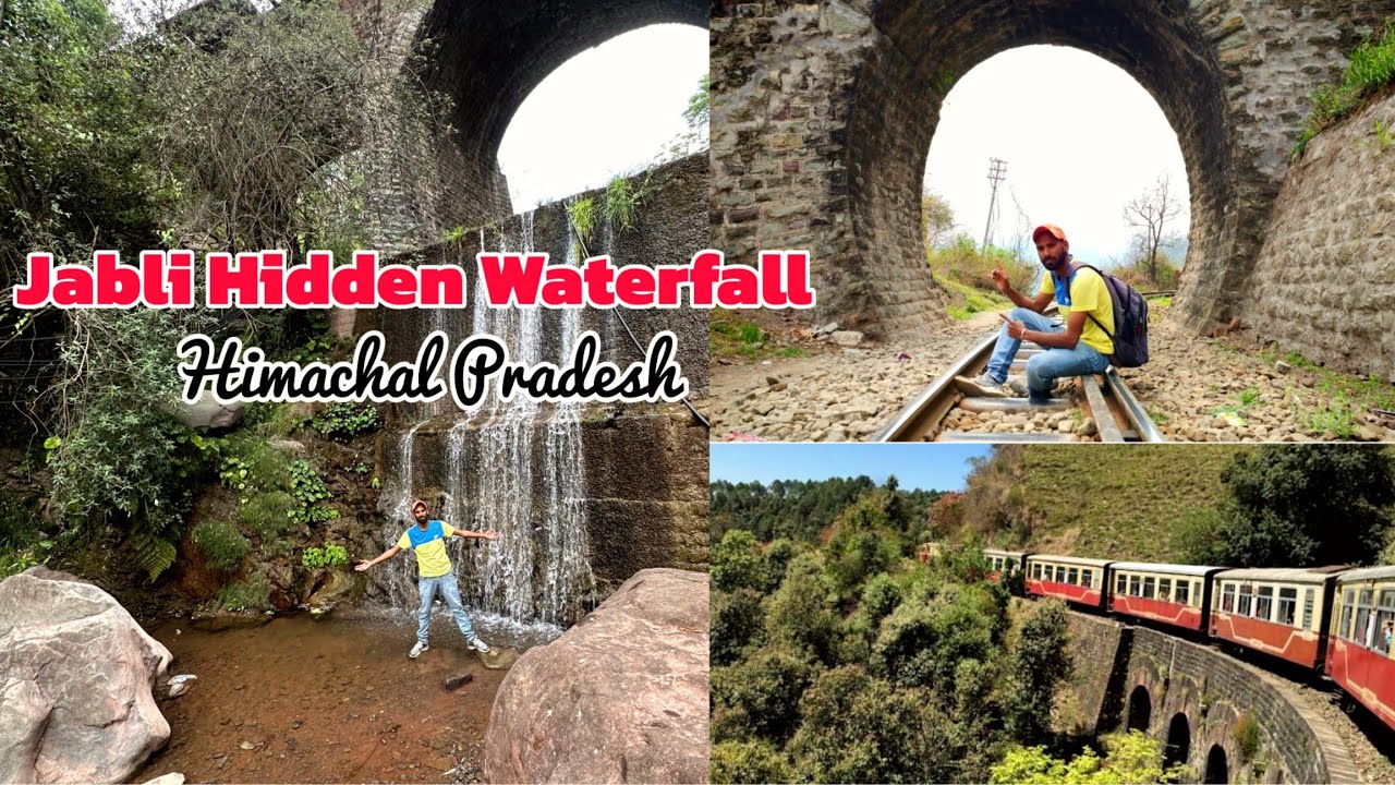 Jabli Jabli Hidden Waterfall||Himachal Pradesh||Near Chandigarh - YouTube