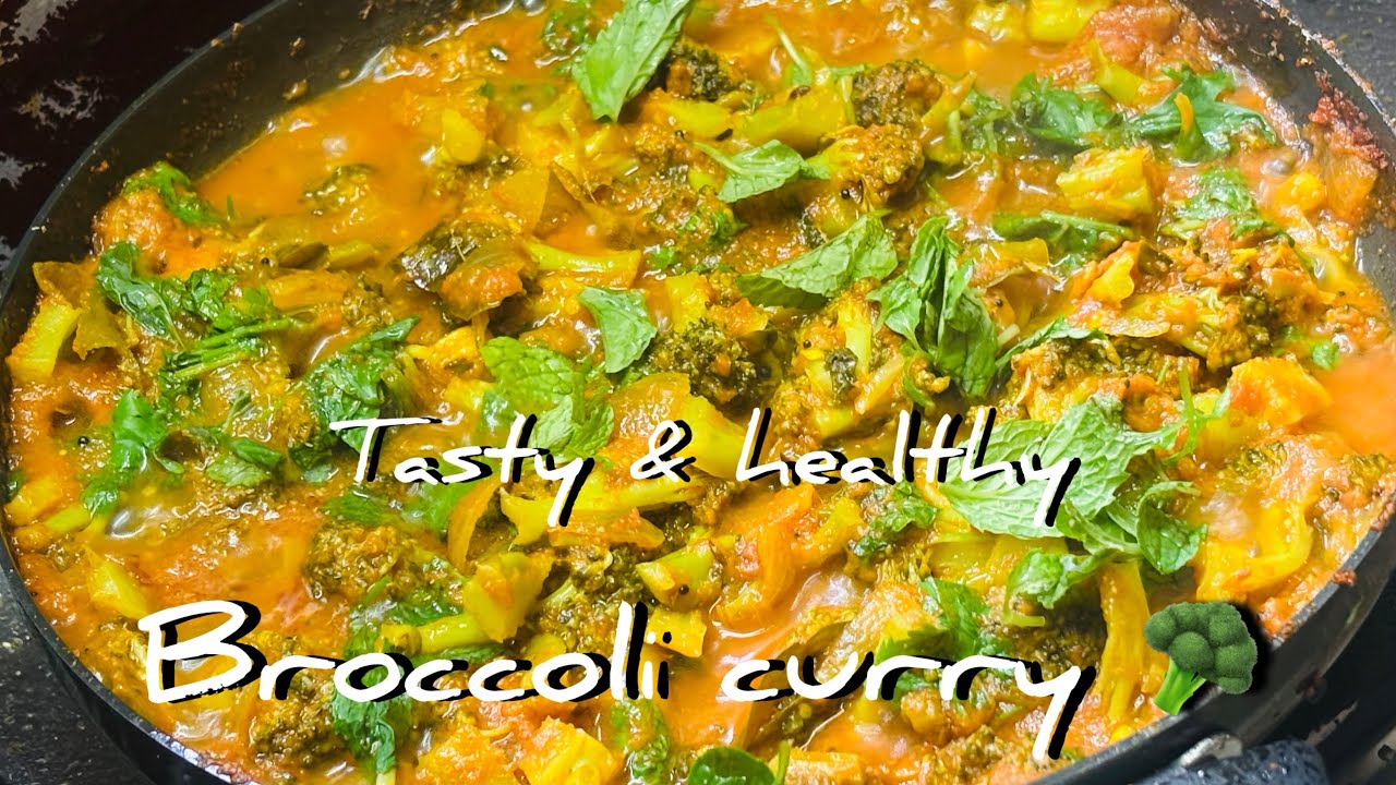 Tasty and Healthy Broccoli Curry 