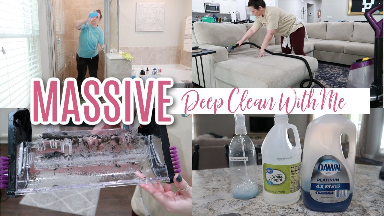 Massive Deep Clean With Me | Extreme Cleaning Motivation - YouTube