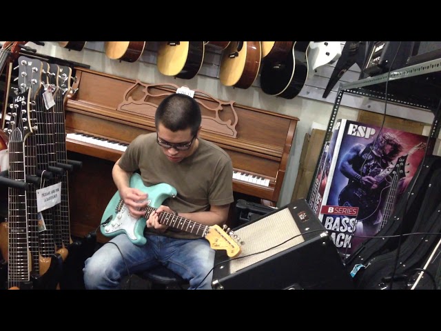 Tokai AST-88 (Seafoam Green) | 2014 - YouTube