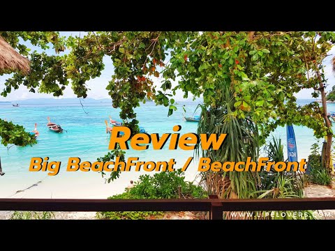 รีวิวที่พัก เกาะหลีเป๊ะ | ห้อง Big BeachFront / BeachFront | Castaway Resort Koh Lipe 2563