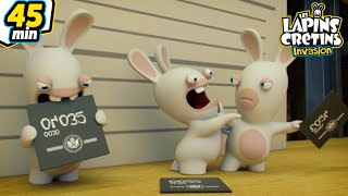 Les Lapins Crétins Tentent l’Armée 🪖… et Finissent en Prison !  | Les Lapins Crétins Invasion