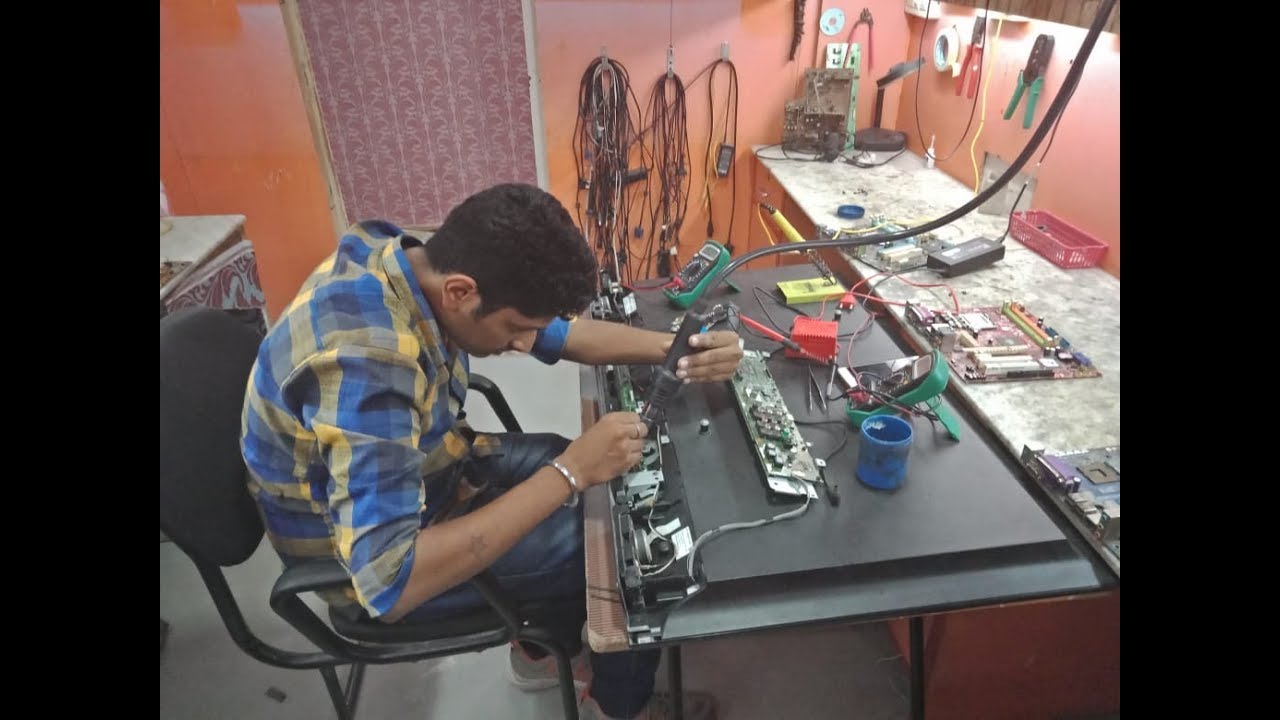 Sony 40" LED TV 5 Time Blinking Problem Solution At Fast Tech Service