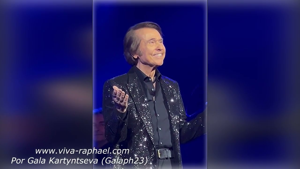 Raphael canta en el Teatrо Zarzuela en Madrid. 26-29.06.2025 viva-raphael.cоm