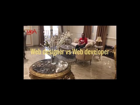 web designer vs web developer