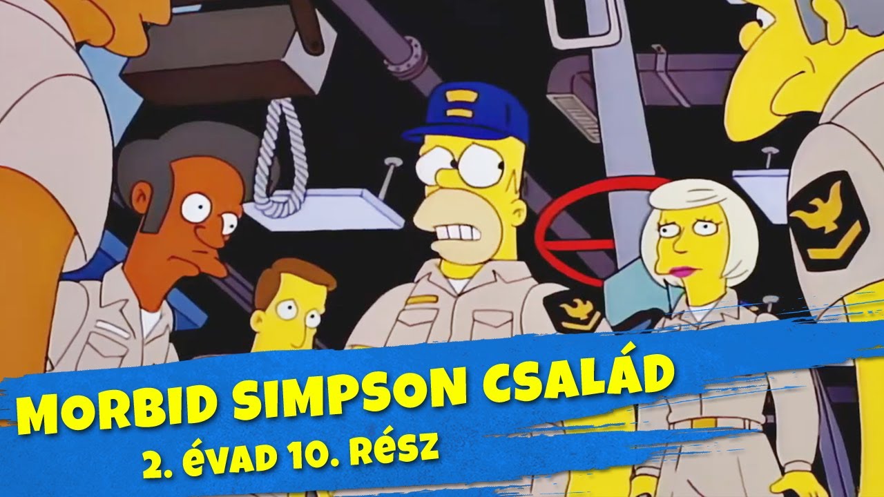 Morbid Simpson család PARÓDIA | S02E10| Az atom-tengeralattjáró HD ☢️