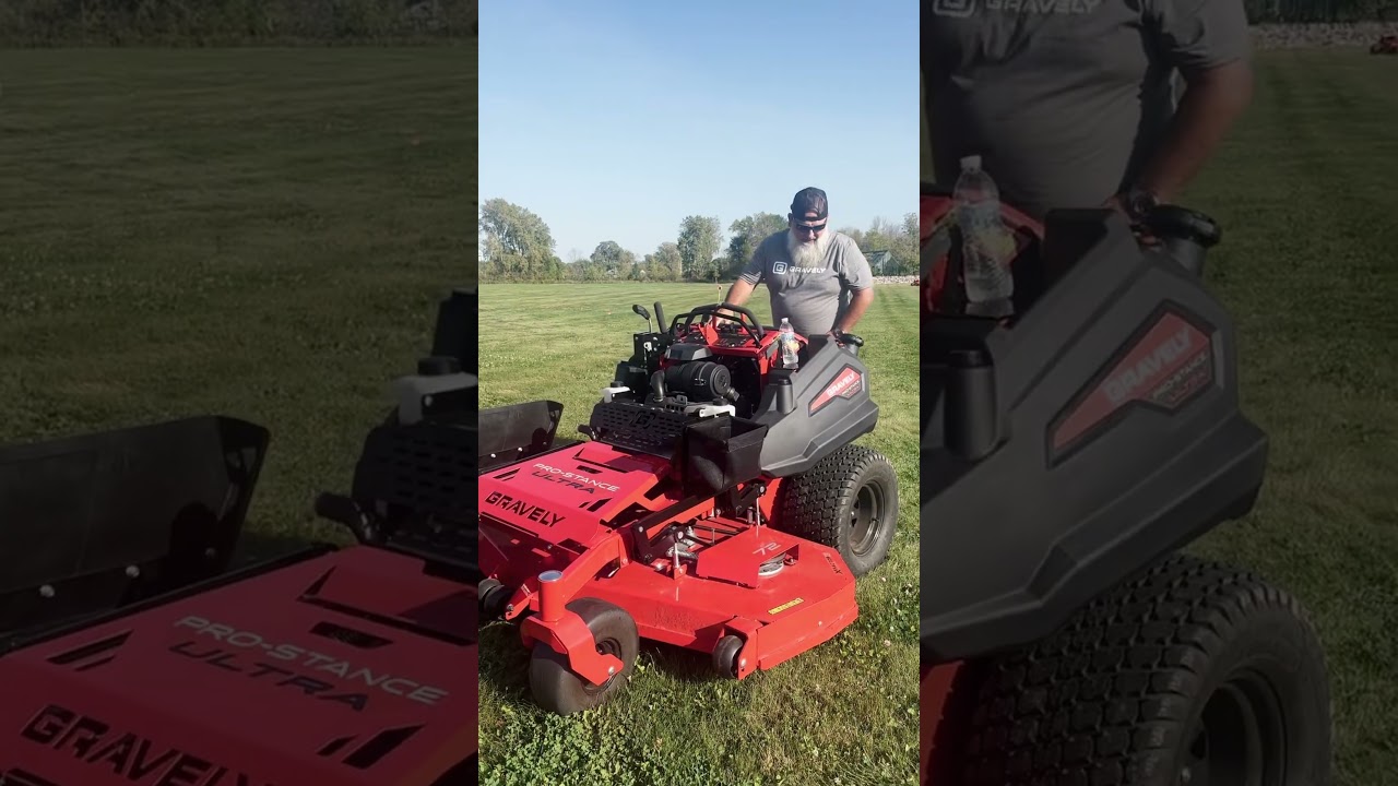 SNEAK PEAK - All NEW Gravely Pro Stance Ultra Stand-on Mower - New for 2025 