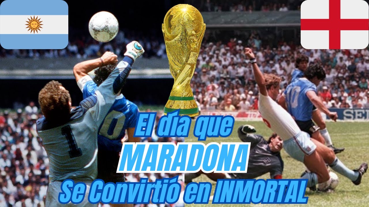 El Dia que MARADONA se Convirtió en INMORTAL