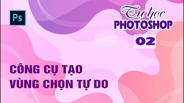 Bài 2 (Phần 2): Lasso Tool, Polygonal Lasso Tool, Magnetic Lasso Tool | Công cụ tạo vùng chọn tự do.