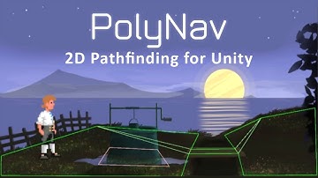 PolyNav 2D Pathfinding for Unity - Point & Click Adventure Game Example