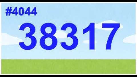 Count up 4001st to 4100th prime numbers! 1st channel.