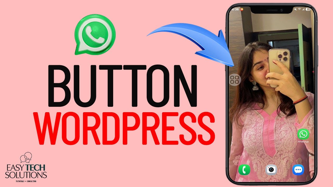 How to Add WhatsApp Floating Button In WordPress - YouTube