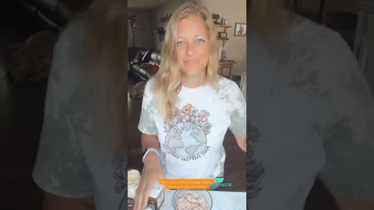 Keto Simple Chicken Salad.