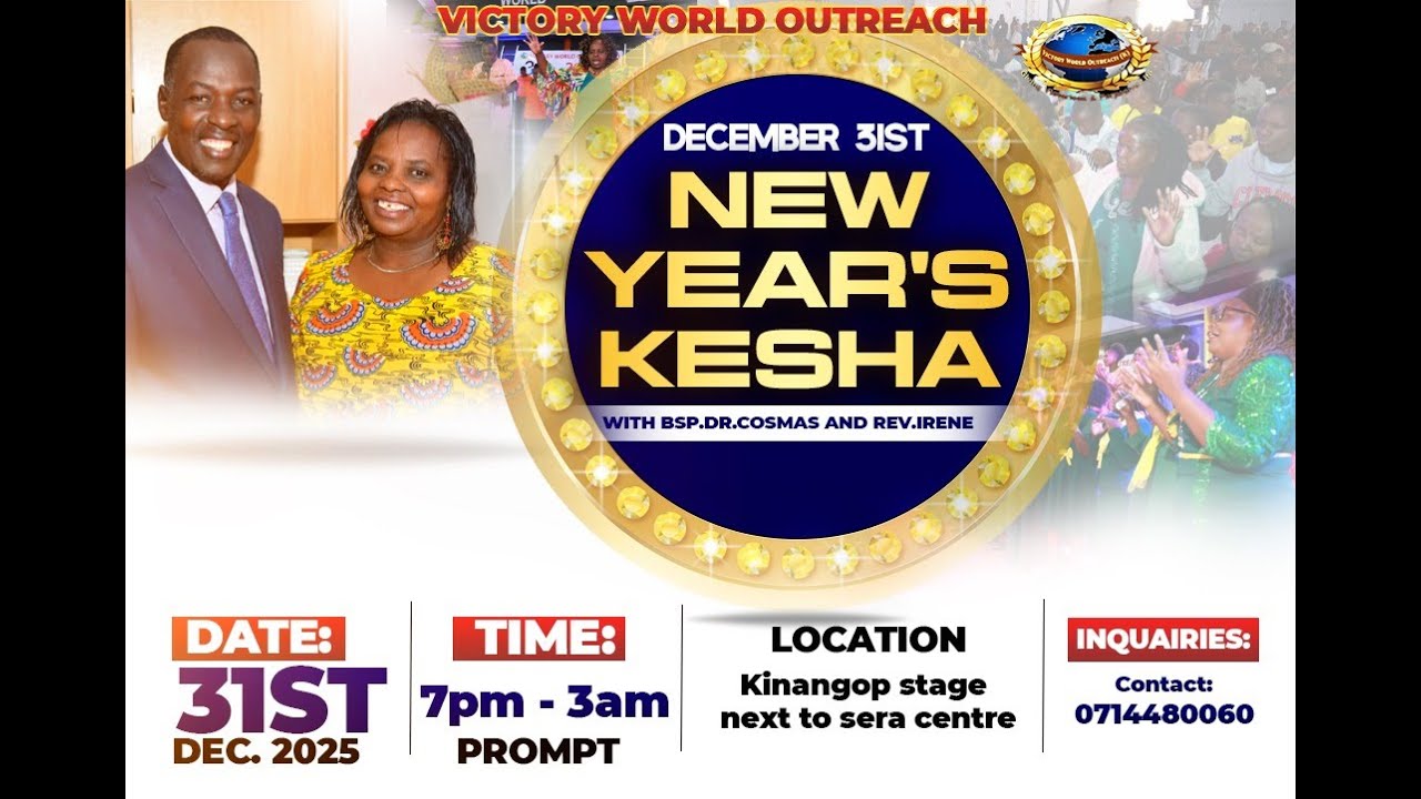 2026 CROSSOVER KESHA / HAPPY NEW YEAR / BISHOP DR COSMAS KINYANJUI.