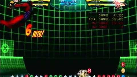 MvC3 Simple Deadpool BNB Combo 1 Bar 627k+
