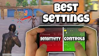 New update 4.2 Best Sensitivity settings &amp; Controls BGMI/PUBG  | bgmi best sensitivity code📲🔥